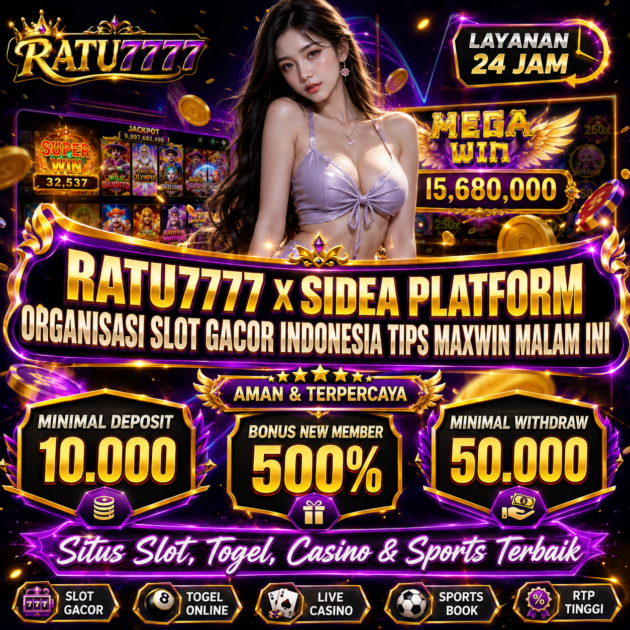 RATU777 Banner